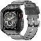 XYF Kompatibel mit kristallklaren Apple-Watch-Armbändern, 41 mm, 40 mm, 38 mm, für Damen und Herren, Jelly-Sportarmband, für iWatch Ultra 2/1, Serie 10, 9, 8, 7, SE, 6, 5, 4, 3, 2, 1 (ClearBlack,