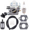 Vergaser Ersatz Vergasersatz mit Kraftstoffleitung Luftfilter Zündhütchen Zündkerze Dichtung Satz für Stihl SH 86 C SH 56 BG 86 BG86 SH56 SH56C SH86 SH86C BG86CE BG86Z BG86CEZ Laubbläser Gebläse