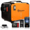Sunster Diesel Air Heater 8KW, All in One 12V&24V&110-240V, Night Parking Heater with New LCD, Remote &APP Control AC-DC Power Adapter, Fast Heating for Campervan RV Bus Car Trailer Garden Tents