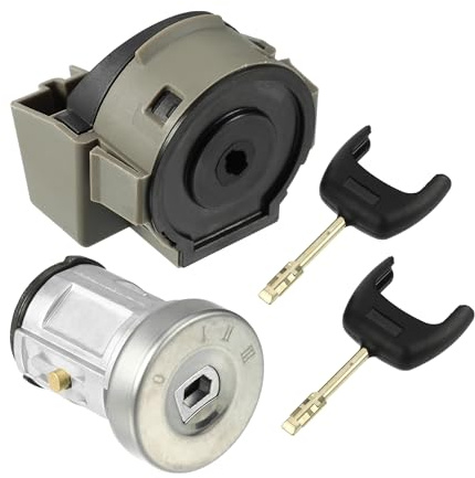 Hihaha Interruttore Di Accensione Per Ford Fiesta 1Pc | Metallo, Nero/Argento/Grigio, 7 Pin, OE 2S61A3697AA, Per Fusion 01-12, Per Transit 06-14