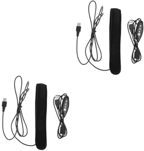 Uonlytech 2St Kamera-Entnebelungsgürtel Linse zum Schutz vor Kondensation Heizungswärmer für Teleskop Kamera Zubehör Heizung für Eisnebel USB-Tauheizstreifen Spiegelreflexkamera Neopren