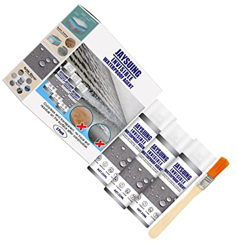 dijiusidy Dach Fensterbank Auslaufsicherer Kleber Haushalt Langanhaltende Wirkung Leckdichtmittel Tragbares Anti Leck Reparatur Wasserdichtmittel, 30ml 3St