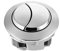 Dual Flush Toilet Cistern Button,Stainless Steel Spring Press Toilet Flusher Top Button, Button Pusher Toilet Plunger Replacement Kit Fits Most Toilets