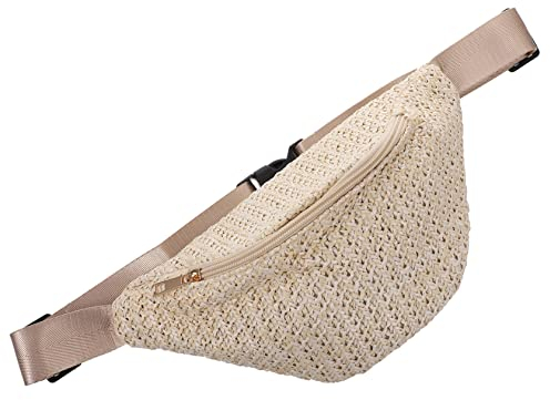 HOOTNEE Mini Banane Tendance Beige À Bandoulière Pour Femme