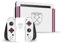 Head Case Designs Offizielle West Ham United FC Away 2023/24 Wappen-Set Vinyl Haut Gaming Aufkleber Abziehbild Abdeckung kompatibel mit Nintendo Switch Console & Dock & Joy-Con Controller Bundle