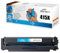 Starlet24 1x 415X Cyan Toner Kompatibel Toner für HP 415X W2031X Mit Chip als Ersatz für Laserjet Pro MFP M479fdw M479fdn M479fdw M454dw M454dn