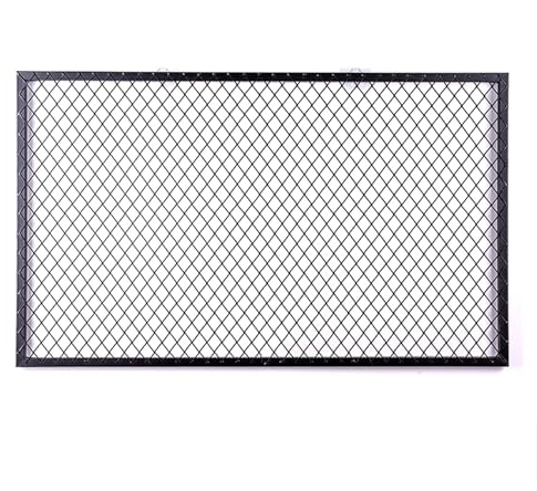 YJEUZCD Raumteiler, An Der Wand Montiert Gridwall-Panel-Ausstellungsstand, Verdicken Gitterwandpaneele, Foto Wand Bildschirmteiler, Handwerksmesse-Einzelhandel Präsentationsständer (Farbe : Schwarz,