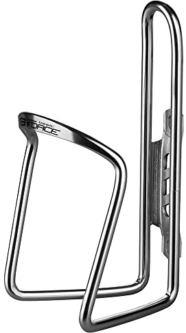 FORCE Flaschenhalter für Fahrrad KLAS AL Aluminium - Silber