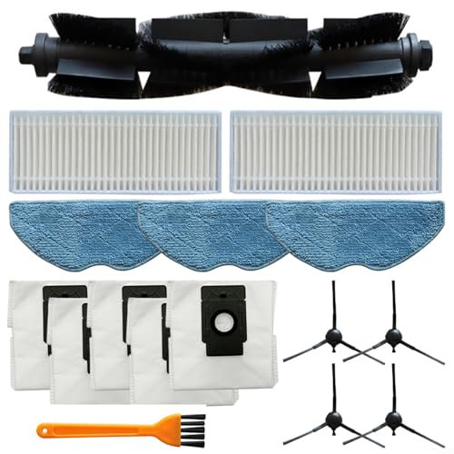 Kit d'entretien complet pour aspirateur robot EZVIZ RE4 Plus et RE5 Plus Brosses, filtres, lingettes (A)
