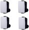 Interruttore Unipolare 1P 16A, Compatibile Bticino Matix, 1 Modulo, Colore Bianco