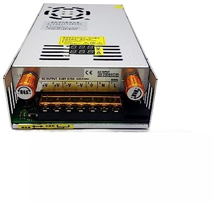Fuente de alimentación lineal Pantalla digital 0-5V60A480W con pantalla digital de voltaje, fuente de alimentación conmutada de CC regulada ajustable de 0-8V(0-12V 40A)