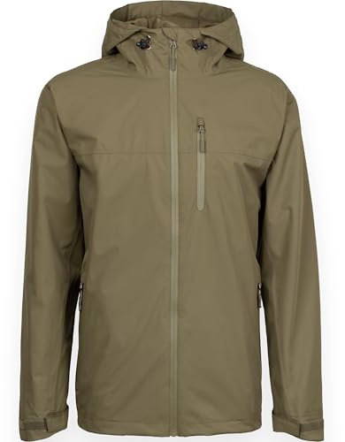 Regenjacke Herren Damen Wasserdicht Winddicht Leicht Packbar Kapuze Unisex | Atmungsaktiv, Ripstop-Material, Mesh-Futter – ideal für Wandern, Fahrrad, Reisen & Outdoor-Alltag