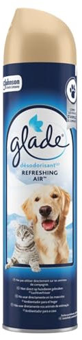 Glade® Mascota Aerosol - Ambientador Spray contra malos olores. Esencia para casa y baño, 1 unidad, 300ml
