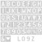 4 Inch Letter and Number Stencils 42Pcs Reusable Alphabet Templates Plastic Letter Stencil Kit Large Number & Letter Stencils for Painting Walls, Spray Paint, Wood, Rock, Sign, DIY Art Projects