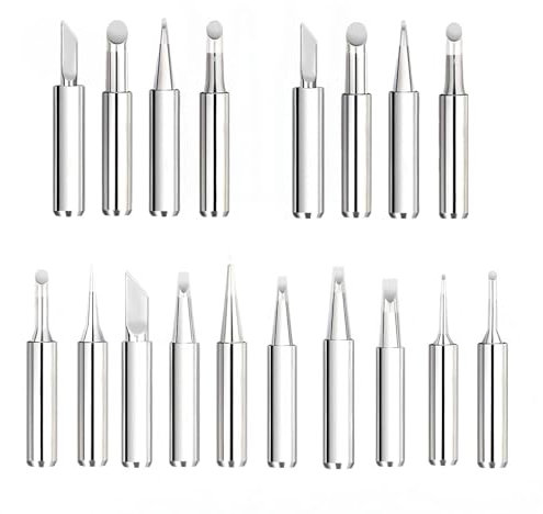 900M Soldering Iron Tips for Hakko, Yihua, Atten, Quick, Ryobi, and More Soldering Stations/Guns - Replacement Solder Tips for Welding Equipment & Accessories (14 pcs)