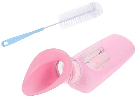 HOODANCOS Portable Urinal Für Männer Outdoor-töpfchen Tragbares Töpfchen Notfall-Urinal Urinflasche Mit Großem Fassungsvermögen Kein Auslaufen Ergonomisches Design Einfach Zu Bedienen