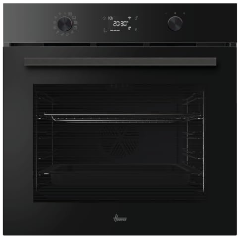 Hoover Collection 3 HO6 H5AB3PTB Wifi Connected Built In Electric Single Oven with Pyrolytic Cleaning - Black - A++ Rated