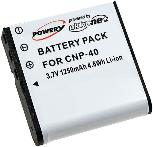 Akku für Casio Typ NP-40, 3,7V, Li-Ion