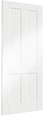 Victorian Shaker 4 Panel White Pre-Primed Internal Doors- 1981mm x 762mm x 35mm (78 x 30 x 1.38)