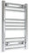 400mm wide x 600mm high Heated Towel Rail Straight Flat Chrome Bathroom Warmer Radiator Rack Central Heating