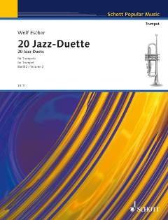 Firma MDS Schott music distribution 20 Jazz DUETTE 2 - arrangiert für Zwei Trompeten [Noten/Sheetmusic] Komponist: Escher Wolf