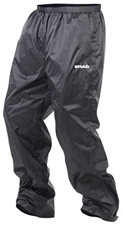 SHAD Rain Pants Set, Black, Size S