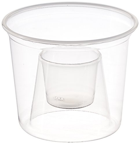 Polar Ice 50 Count Disposable Plastic Power Bomber Shot Cups or Jager Bomb Glasses