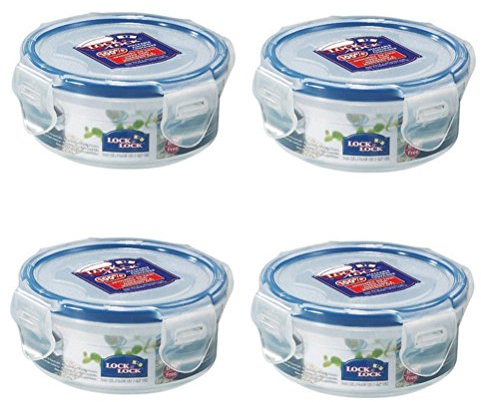 Schloss & Lock, ohne BPA, wasserdicht, für Lebensmittel HPL934, 0,6, 4,6-Tasse-oz, 4 Stück