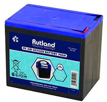 Rutland 22-101R Batterie sèche pour électrificateur de clôture - 9 V 90 Ah