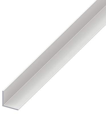 Rigid Angle Cover Trim - 25mm x 25mm UPVC White Plastic 90 Degree Corner - 1m Length