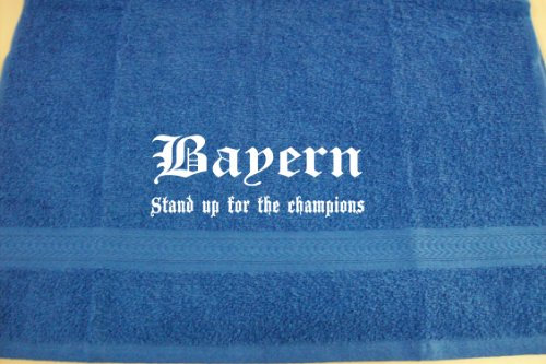 ShirtShop-Saar Bayern - Stand up for The Champions; Städte Handtuch, royalbau