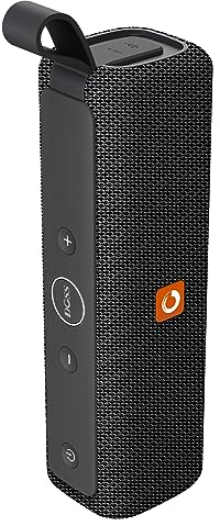 DOSS E-go II Portable Wireless Bluetooth Speaker with Loud Stero Sound, Enhanced Bass, IPX6 Waterproof, Built-in Mic, 6W×2 Drivers up to 12 Hour Playtime