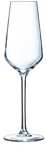 ECLAT N4307 6 flûtes 23 cl-Ultime, 0.23 liters, Transparent