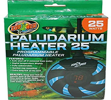 Zoomed Paludarium Heater 25w Pour Reptile/Amphibien