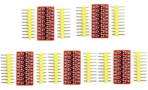 DollaTek 5PCS 8 Channel I2C IIC Logic Level Module Converter Bi-Directional for Arduino