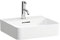 Laufen VAL Aufsatzwaschtisch, ohne Hahnloch, mit Überlauf, US geschl. 450x420, weiß, Farbe: Weiss matt - H8162807571091