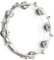 Tambourin pour Adultes 10 Pouces Double Rangée de Jingles en Métal Tambourin Batterie Percussions Instrument Musique pour Jeux de Fête(Couleur transparente)