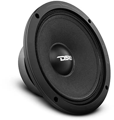 DS18 PRO-ZXI8M - Altavoz de Audio para automóvil de Rango Medio de 8 Pulgadas, 600 W, 8 ohmios (1 Altavoz)