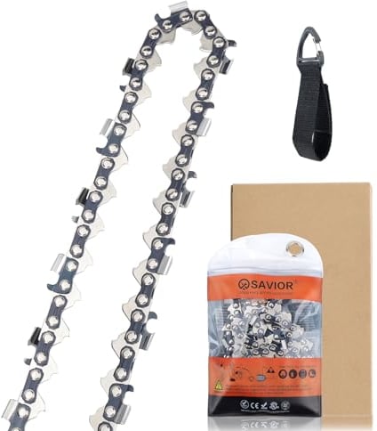 Catena per motosega da 45 cm, 72 Maglie di Trasmissione, 0.325, 1,5 mm, compatibile con Husqvarna, Hyundai, Alpina, Efco ed altre marche