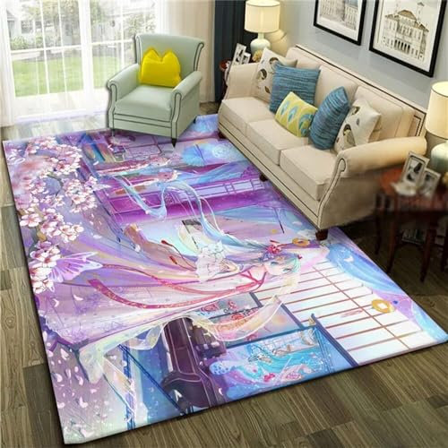 RUGMRZ Fleckerlteppich Unterwasserwelt deko esszimmer teppiche lila Kamin deko Wohnzimmer Teppich Gemustert fleckerlteppich outdoorteppiche50x80CM