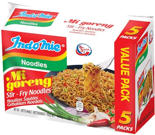 INDOMIE - Nouilles instantanées Mi Goreng 5-Pack - (1 X 5 X 80 GR)