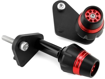XoTiQ Motorräder Sturzpads for Yamaha XJ6N XJ6 Diversion 2009–2016 Sturzpad Crash-Schutz-Pads Motorrad Absturzsicherung Frame Sliders Sturzschutz (Color : Red)