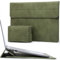 HYZUO 15-16 Zoll Laptop Hülle Laptophülle mit Standfunktion für MacBook Pro 16 M4/M3/M2/M1 Pro/Max 2025-2019, XPS 15, MacBook Pro 15 2015-2012, Samsung Galaxy Book Flex/Pro 15, Olivgrün