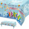 DPKOW 3 STK Jugendweihe Party Tischdecke Wasserabweisend Einweg, Alles Gute zur Jugendweihe Tischdecken für Mädchen Jungen Jugendweihe Tischdeko, PE Plastik Tischdecke, 130cm x 274cm
