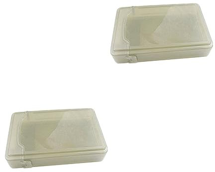 Uonlytech 2pezzi Custodia Antistatica e Antisfondamento Per Hard Disk Da Grigia Soluzione Per Protezione e Stoccaggio Sicuro Dei Tuoi Dischi Rigidi