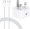 iPhone 15 16 Charger Plug and Cable 20W PD USB C Fast Power Adapter with 6FT USB C Cable for iPhone 16/16 Plus/16 Pro/16 Pro Max/16e/15/15 Plus/15Pro Max, iPad