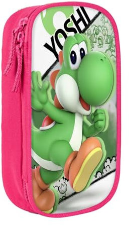 GYDJYWFRN Yoshi Federmäppchen mit großer Kapazität, große Federtasche, Schreibwaren-Stiftetasche für Teenager-Mädchen