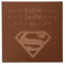 Les cartes à croquer | Superman merci anniversaire | Tablette chocolat personnalisé avec votre texte | Chocolat au choix lait ou noir ou blanc | fete des pères mères (Chocolat blanc)