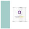 Q-COVER Latexfarbe Abwaschbar 2L (ca.14m2) Minzblau Farbton Innenfarbe Wandfarbe Deckenfarbe Klasse 2 Mattfarbe Für Allergiker Scheuerfest Geruchlos Frei Von Voc