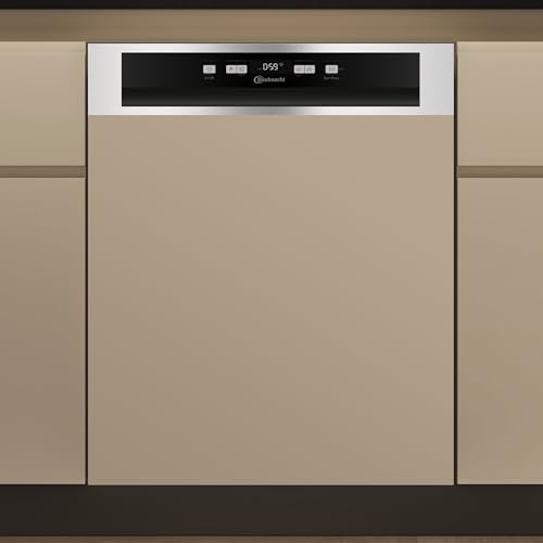 Bauknecht BK4PB14BN7A0X Integrierbarer Geschirrspüler/ 60 cm/ActiveDry – automatisches Türöffnungssystem/Startzeitvorwahl/Vollwasserschutz/Rapid 50° - sauber im Handumdrehen/Option MultiZone